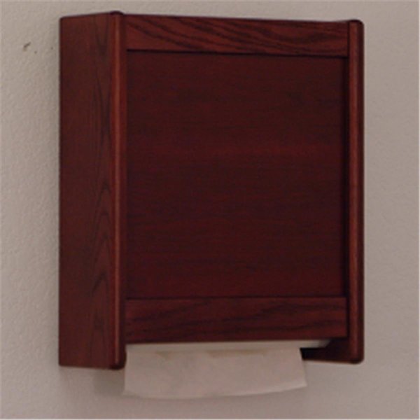 Wooden Mallet C-Fold and Multi-Fold Towel Dispenser in Mahogany WCT1MH